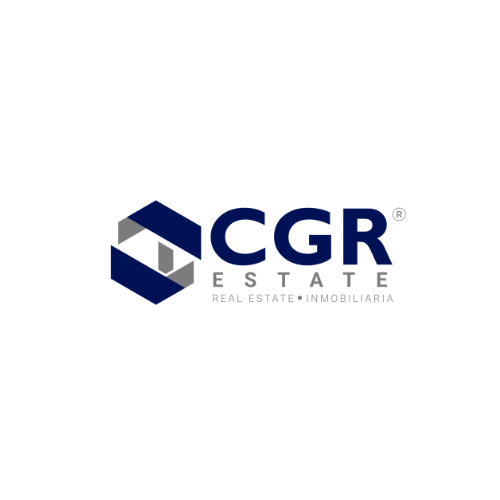 Logo oficial de CGR Estate, firma de real estate y servicios inmobiliarios